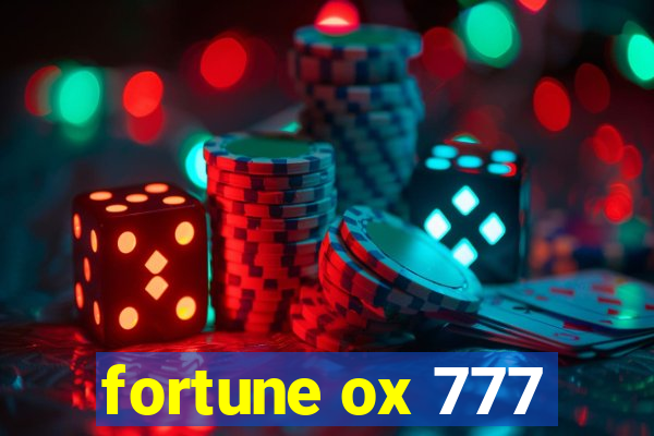 fortune ox 777